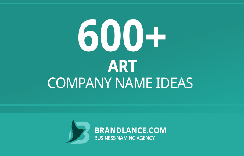 Art company name ideas for your new business venture