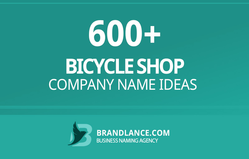 Bicycle shop company name ideas for your new business venture
