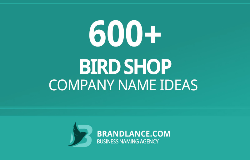 Bird shop company name ideas for your new business venture