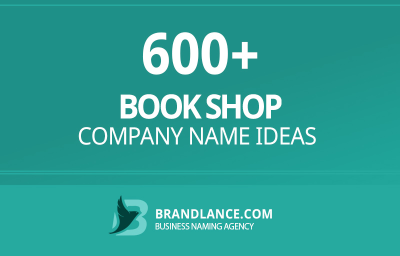 Book shop company name ideas for your new business venture