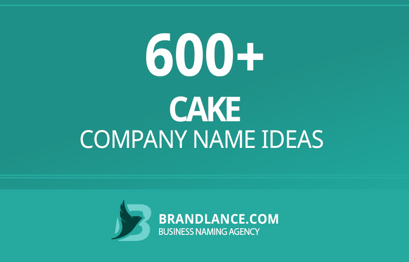 Cake company name ideas for your new business venture