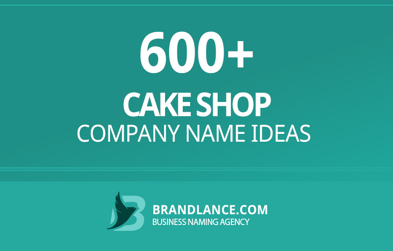 Cake shop company name ideas for your new business venture