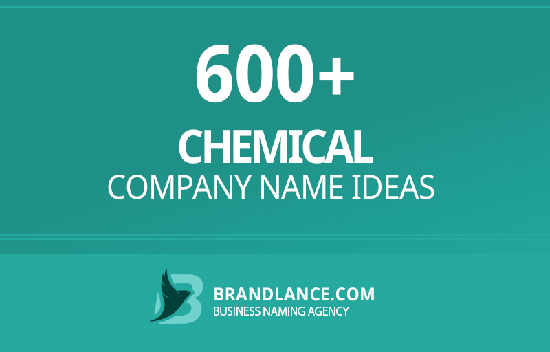 Chemical company name ideas for your new business venture