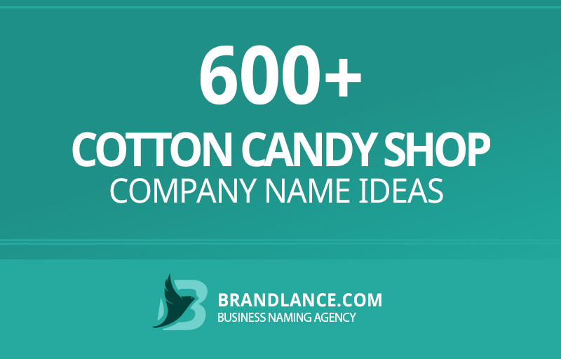 Cotton candy shop company name ideas for your new business venture