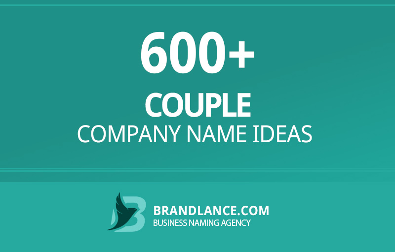 Couple company name ideas for your new business venture