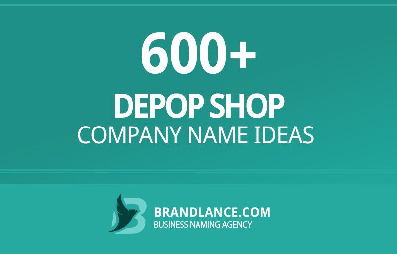 Depop shop company name ideas for your new business venture