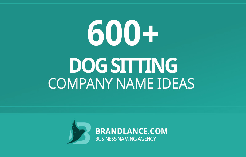 Dog sitting company name ideas for your new business venture