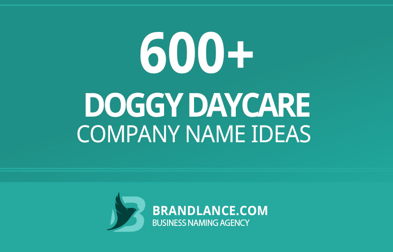 Doggy daycare company name ideas for your new business venture