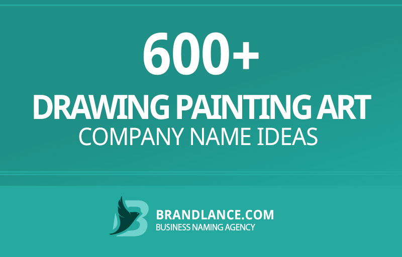 Drawing painting art company name ideas for your new business venture