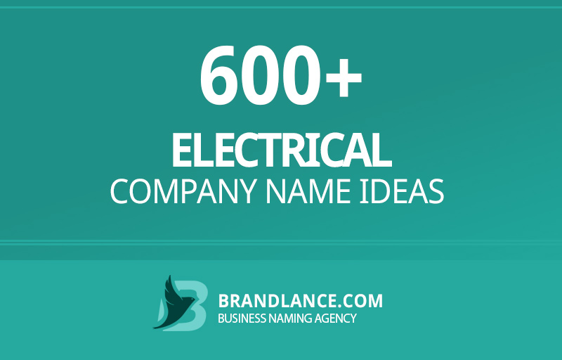 Electrical Company Name Ideas 