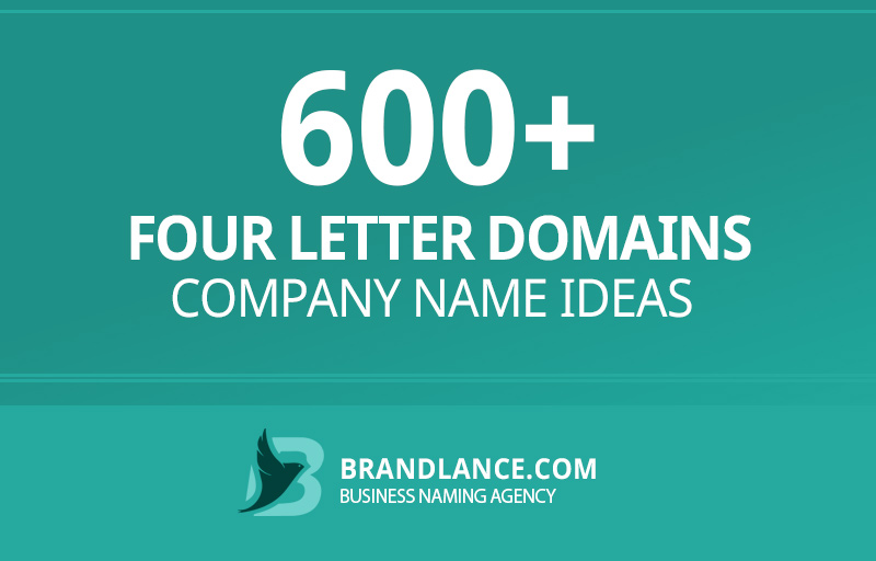 Four letter domains company name ideas for your new business venture