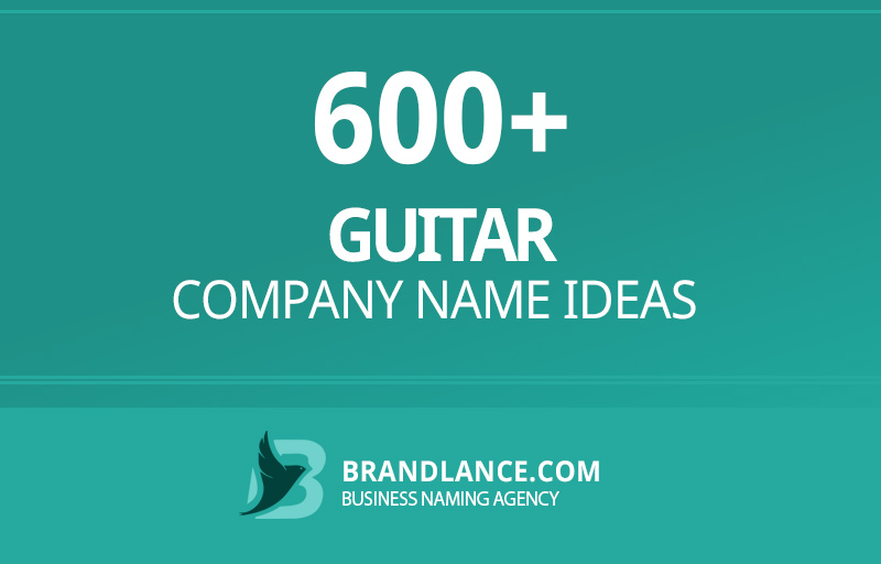 Guitar company name ideas for your new business venture