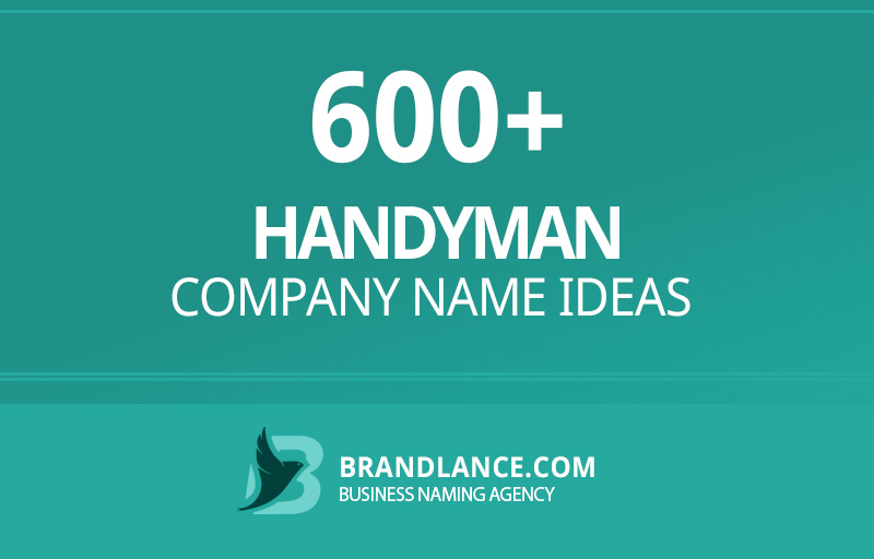 Handyman company name ideas for your new business venture