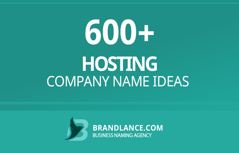 Hosting company name ideas for your new business venture
