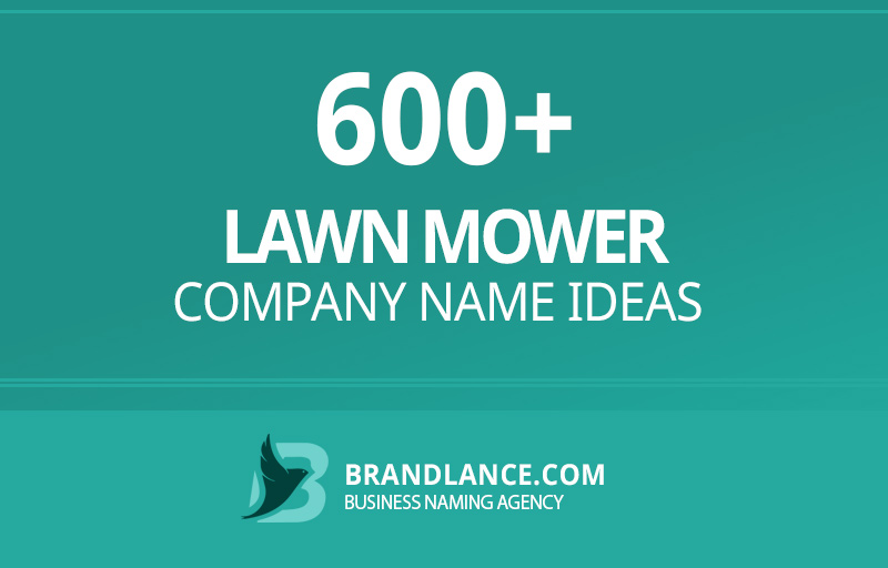 Lawn mower company name ideas for your new business venture