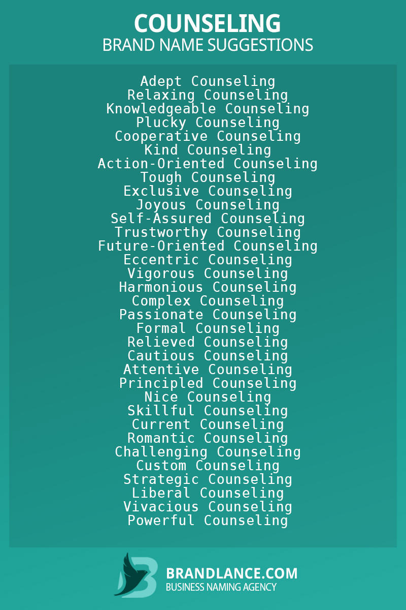 Other Names For Counseling