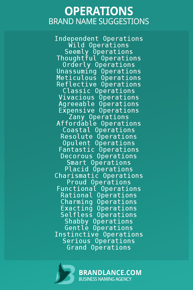 operations-and-management-business-name-ideas-generator