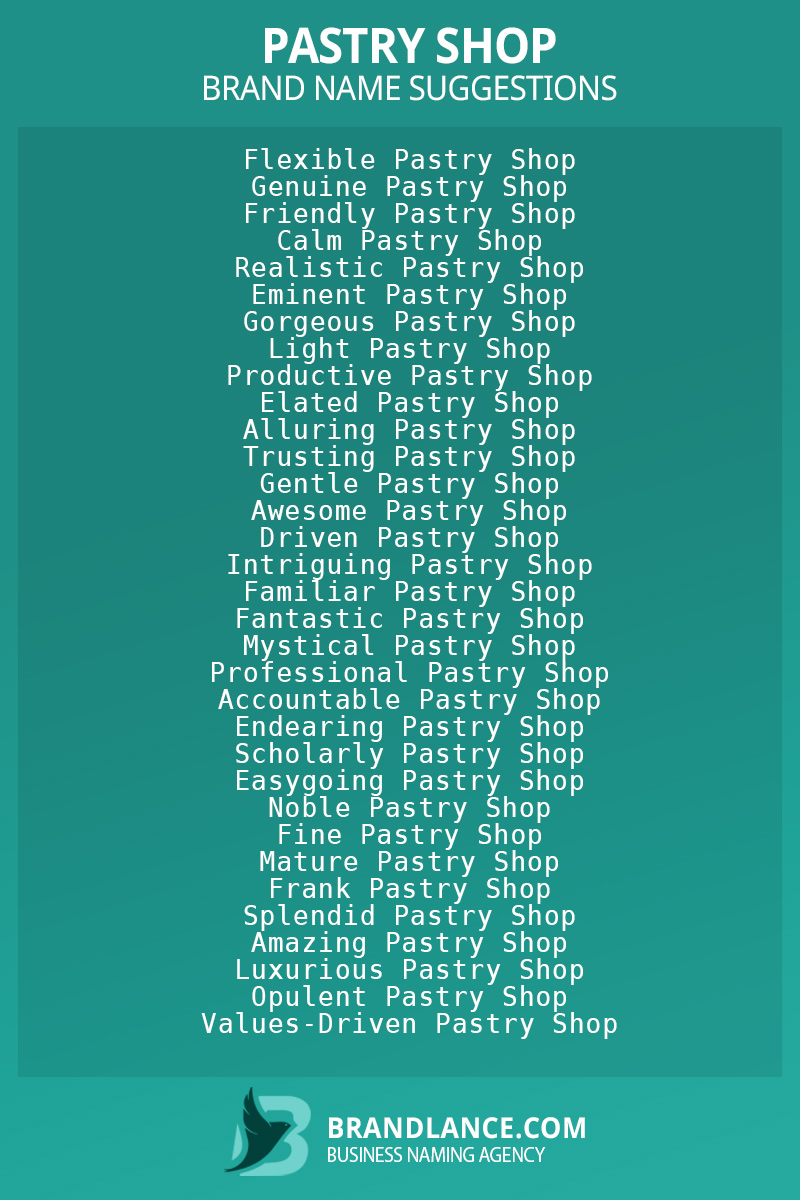 860-catchy-pastry-shop-name-ideas-list-generator-2024