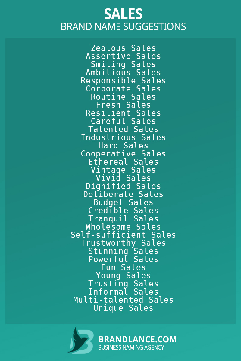 1100-sales-business-name-ideas-list-generator-2024