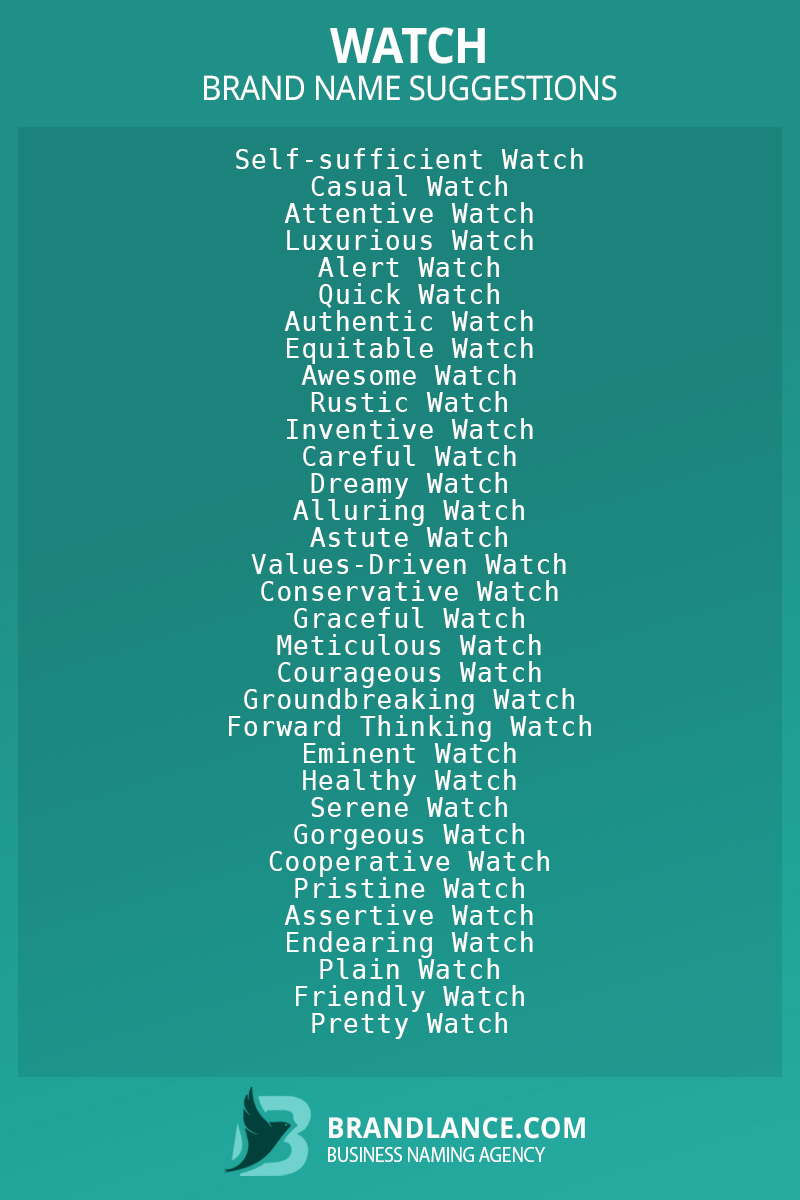 Best watch online names