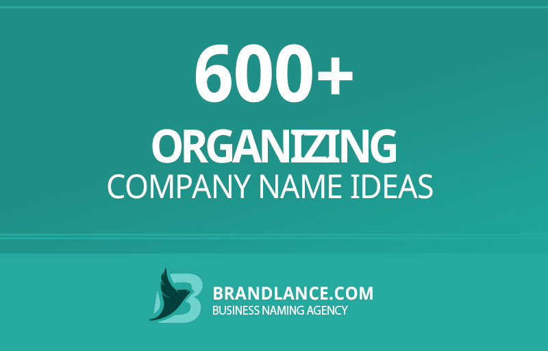 Organizing company name ideas for your new business venture
