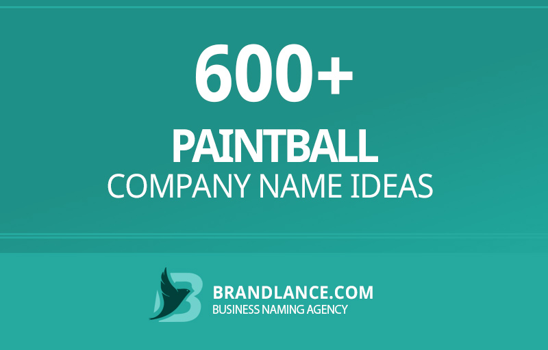 Paintball company name ideas for your new business venture