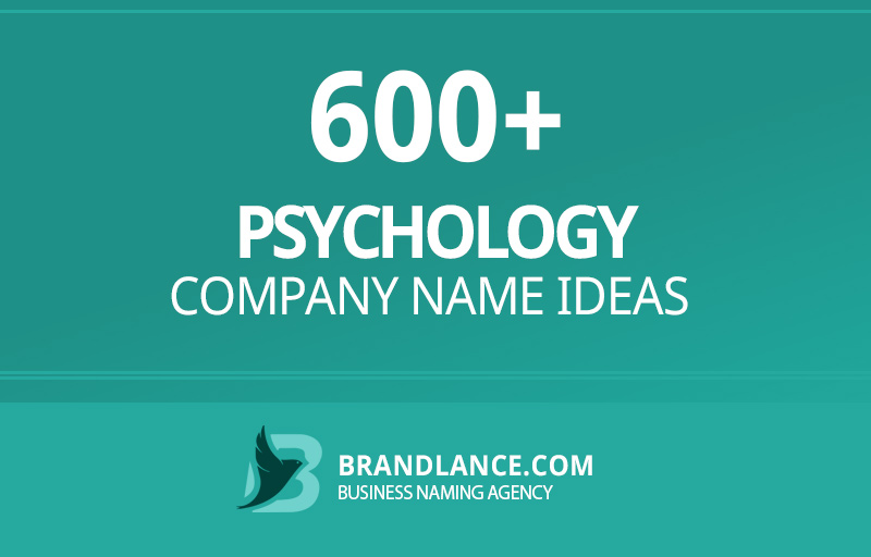 Psychology company name ideas for your new business venture