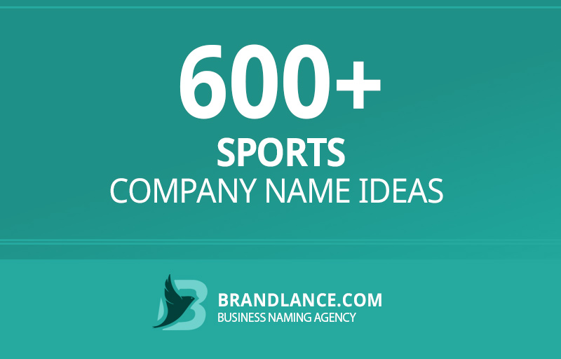 Sports company name ideas for your new business venture