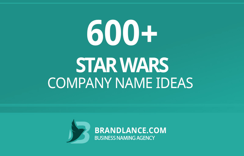 Star wars company name ideas for your new business venture
