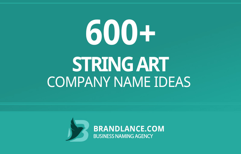 String art company name ideas for your new business venture