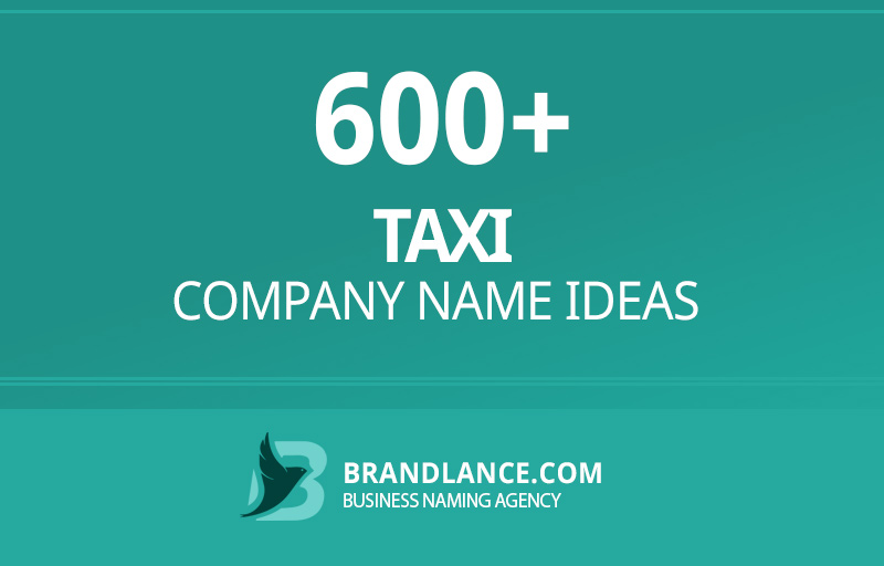Taxi company name ideas for your new business venture